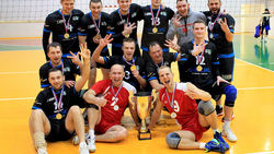 Борисовские волейболисты стали победителями Суперкубка областной любительской лиги