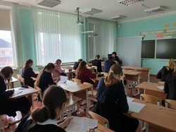 Учащиеся школ Борисовского района приступили к выполнению заданий Всероссийской олимпиады