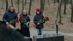 Вячеслав Гладков возложил цветы к могиле неизвестного солдата
