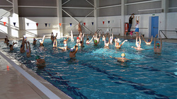Педагоги Борисовской средней школы №1 победили в соревнованиях по плаванию