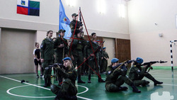 Борисовцы приняли участие в военно-спортивных состязаниях