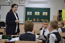 Педагог Борисовской СОШ №2 Анна Медведева прошла конкурсное испытание Всероссийского конкурса 