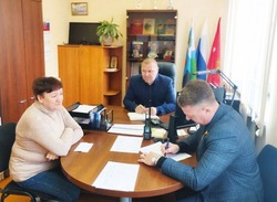 Владимир Переверзев провёл личный приём граждан в Берёзовке