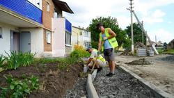 Администрация сельского поселения Грузское Борисовского района реализовала проекты жителей