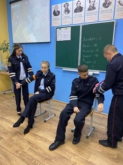 Минутка безопасности прошла в Борисовской основной школе №4