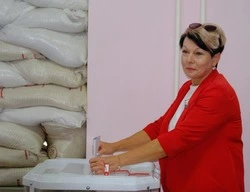 Жители Борисовского района продолжили принимать участие в голосовании