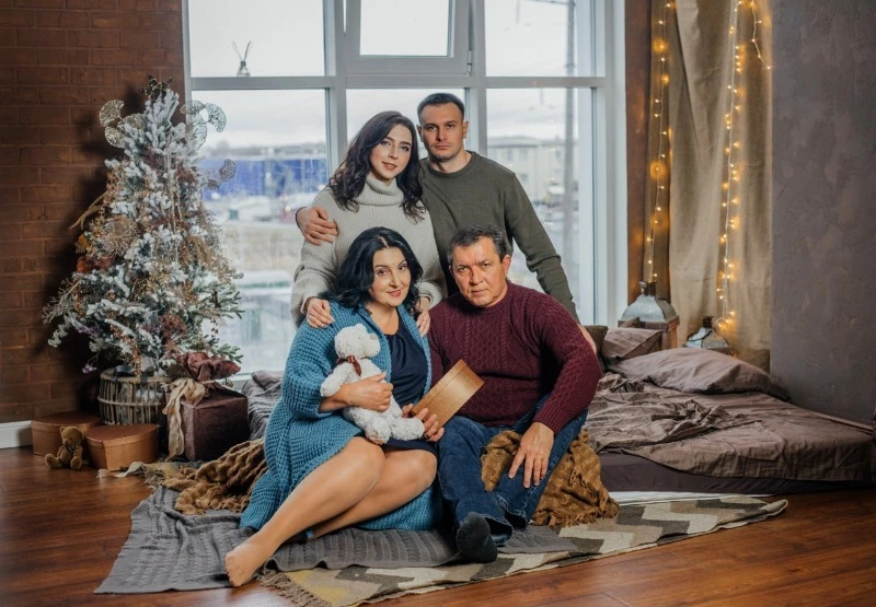 Три музыканта и художник. Творческую династию Полушиных продолжили их дочь и зять