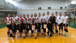 Команда «Виктория» заняла первое место на чемпионате Борисовского района по волейболу