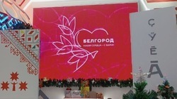 Слова поддержки для белгородцев появились на стендах всех регионов на выставке «Россия»