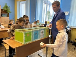 Сотрудник заповедника «Белогорья» провёл экологические уроки для борисовских школьников