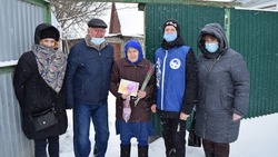 Шестеро женщин-ветеранов приняли поздравления с 8 Марта в Борисовском районе
