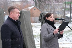  Аллею памяти и славы участников СВО открыли в селе Крюково