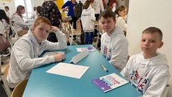 Борисовские семиклассники приняли участие в торжественном открытии конкурса «Время 31-х» 