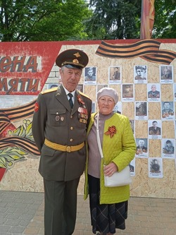 Супруги Осыченко из Борисовки создали семью 55 лет назад и вместе несли военную службу