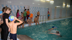 Соревнования по плаванию прошли в Борисовке