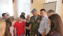 Сотрудники полиции встретились с будущими борисовскими кадетами перед началом учебного года