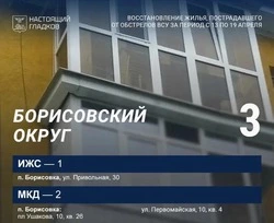  Строители восстановили три домовладения в Борисовском округе за минувшую неделю