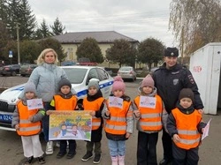 Борисовские дошколята присоединились к акции «Водитель, сохрани мне жизнь!»