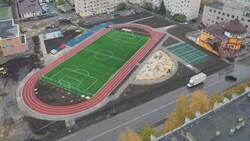 Строительство нового спортивного парка почти завершилось в посёлке Борисовка