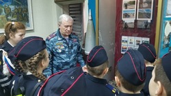 Кадеты Борисовской школы №4 посетили музей УМВД 