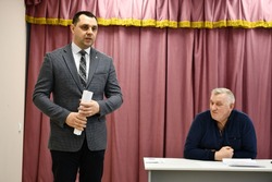 Дмитрий Рудась отчитался о проделанной работе за 2023 год на заседании земского собрания сегодня