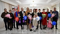 Борисовским мамам вручили Почётный знак Белгородской области «Материнская слава» III степени