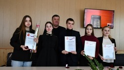 Четыре активиста были удостоены звания «Лучший доброволец Борисовского района»