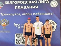Борисовские пловцы приняли участие в соревнованиях Белгородской лиги плавания  
