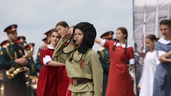 Делегация Борисовского района посетила театрализованный праздник «Третье ратное поле» в Прохоровке 
