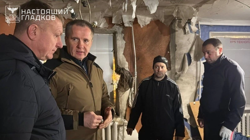 Вячеслав Гладков посетил Борисовский округ сегодня