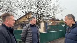 Вячеслав Гладков проверил текущие восстановительные работы повреждённого жилья в селе Берёзовка