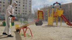 Работники белгородских УК продолжат дезинфицировать общественные места после отмены масочного режима