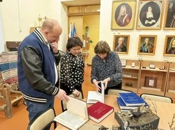 Директор музея «Прохоровское поле» Константин Курганский посетил Борисовский округ