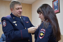 Борисовские полицейские приняли поздравления в свой профессиональный праздник