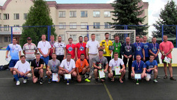 Команда цеха металлоконструкций №8 Борисовского БЗММК завоевала первое место на турнире