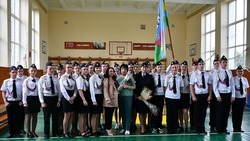 Очередной выпуск кадетского класса состоялся в Борисовской школе имени А.М. Рудого